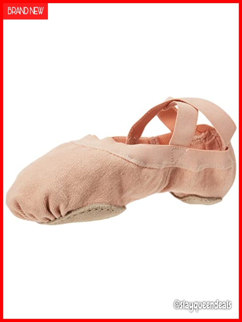 Bloch Synchrony Split Sole Stretch Canvas Ballet Slipper Dance Shoe